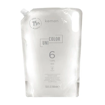 Універсальний окисник Kemon Uni.Color Oxi BAG 1,8% рефіл 1000 мл