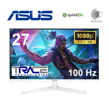 Монітор ASUS VY279HF-W безрамковий IPS 1920x1080 Full HD 27"