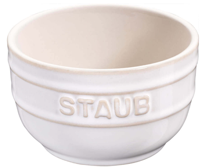 Набір рамекінів Staub Xs-Minis круглі Слонова кістка 9 см 4 шт (3272340049941)