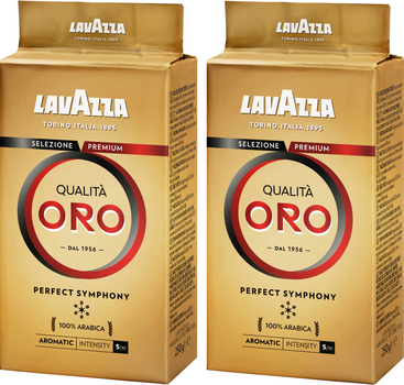 Kawa mielona Lavazza Qualita Oro 2 x 250 g (8000070019911/2)