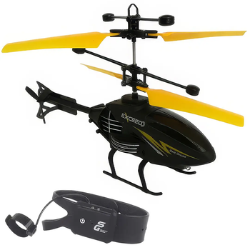 Вертолет на радиоуправлении RIAS Dynamic Helicopter пульт на руку Black (3_05799)
