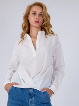 Блуза с длинными рукавами Only 117351501 S (82892S) Белый