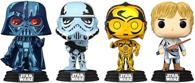 Zestaw figurek Funko Pop! Star Wars Exclusive 4 szt (889698631983)