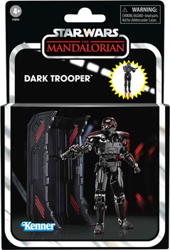 Figurka Hasbro Star Wars Vintage Collection The Mandalorian Dark Trooper z akcesoriami 9.5 cm (5010994162825)