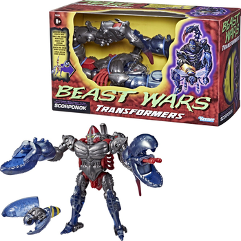 Figurka z akcesoriami Hasbro Transformers Beast Wars Scorponok 23 cm (5010993932023)