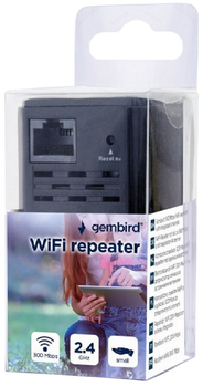 Ретранслятор Gembird WNP-RP300-03 Black (8716309117210)