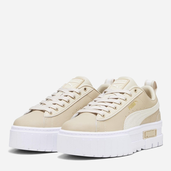 Sneakersy damskie na platformie Puma Mayze Lth Wn 38198336 40 (6.5UK) 25.5 cm Beżowe (4065454853424)