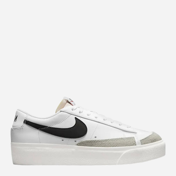 Sneakersy damskie skórzane Nike Blazer Low Platform DJ0292-101 40 (8.5US) 25.5 cm Białe (195237087617)