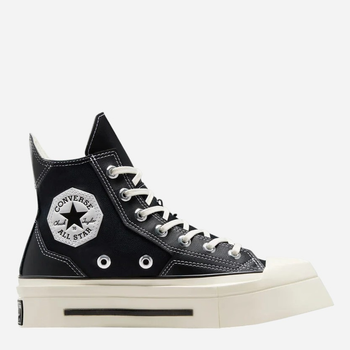 Trampki damskie na platformie Converse Chuck 70 De Luxe Squared Hi A06435C 37 Czarne (194434653809)