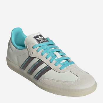 Sneakersy damskie do kostki adidas Originals Samba OG W IG6048 38 (5UK) Biały/Turkusowy (4066759297258)