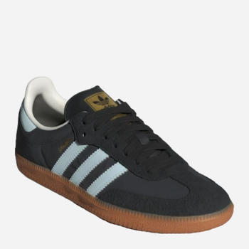 Sneakersy damskie do kostki adidas Originals Samba OG W ID0493 39.5 (6UK) Ciemnoszare (4066764196898)