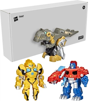 Игровой набор Ботов - спасателей Hasbro Transformers Rescue Bots - Optimus Prime, Bumblebee, Grimlock (F4447)