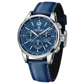 Мужские часы Pagani Design YS008 Silver-Blue