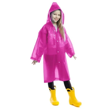 Дощовик SP-Sport для дітей унісекс рожевий 120-160 см (C-1010-pink)