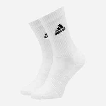 Набор мужских носков с широкой резинкой высоких хлопковых Adidas C Spw Crw 6P HT3453 M (40-42) 6 пар White/Black (4066746309889)
