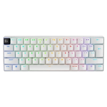 Клавиатура беспроводная Logitech G PRO X 60 TKL GX Optical Tactile White (920-011930)