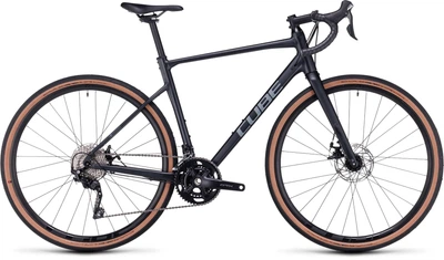 Велосипед Cube Nuroad Pro metalblack´n´grey 58 см 2023