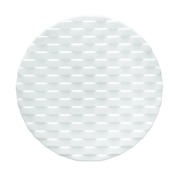 Накладной LED светильник 24W Lebron круглый с рельефным плафоном 4100K белый IP20 L-CL-TWIST
