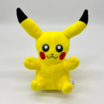 М’яка іграшка покемон Пікачу 35 см - плюшевий Pikachu з помаранчевими щічками (1002746)