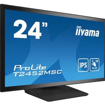 Монитор IIYAMA T2452MSC-B1 сенсорный IPS 1920x1080 Full HD 23.8" / 2W