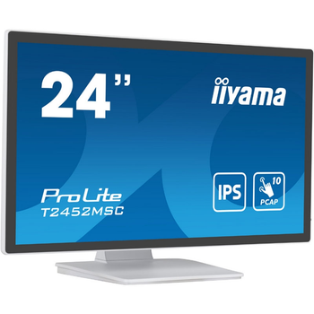 Монитор IIYAMA T2452MSC-W1 сенсорный IPS 1920x1080 Full HD 23.8" / 2W