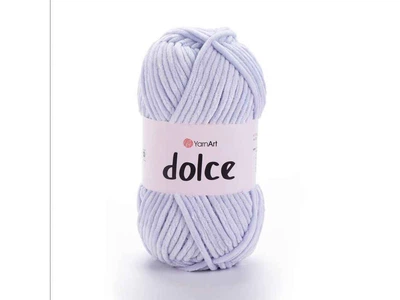 Пряжа YarnArt Dolce блідо-бузковий 100% мікрополіестр 120м 100г 5шт/уп 776
