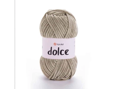 Пряжа YarnArt Dolce світло-бежевий 100% мікрополіестр 120м 100г 5шт/уп 798