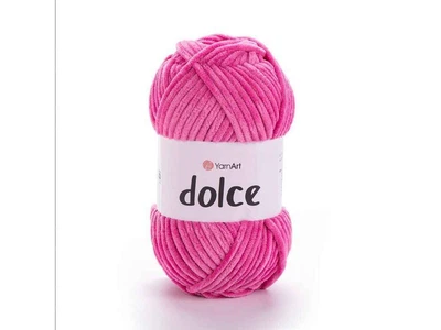 Пряжа YarnArt Dolce малиновий 100% мікрополіестр 120м 100г 5шт/уп 795