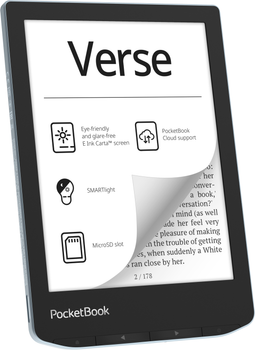 Електронна книга PocketBook 629 Verse Bright Blue (PB629-2-WW)
