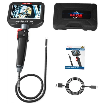 Автомобильный эндоскоп RALCAM H408B 1м 180град 4.3'' ЖК HD 2MP 8.5мм 2600mAh Black (537004)