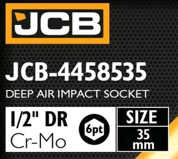 Головка ударная глубокая JCB 1/2" 35 мм (6-гр.) (JCB-4458535)