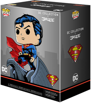 Zestaw prezentowy Funko Pop! & Tee DC Comics Jim Lee Superman Exclusive Figurka 9 cm + Koszulka Rozmiar S (889698397681)