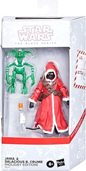 Набор фигурок Hasbro Star Wars Jawa & Salacious B. Crumb Holiday Edition 2 шт 15 см (5010996213730)