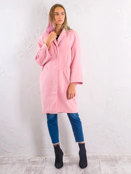 Пальто Only 116336526 XS (71012XS) Розовый