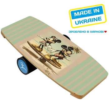 Балансборд InGwest M&M (Balance Board Training System) с прорезиненным роллером (66406200 bb-classic-mickey)