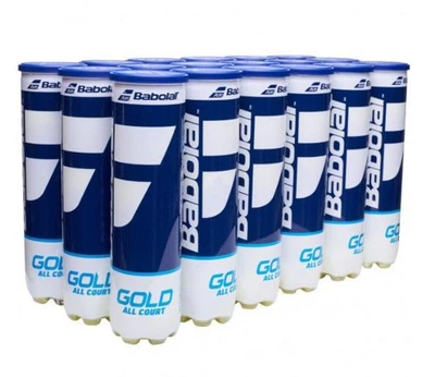 Мячи теннисные Babolat Gold All Court X3 (ящик 24 банки) 1086