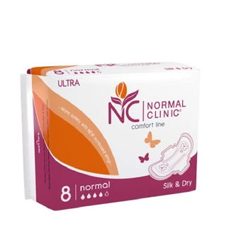 Прокладки гігієнічні Normal Comfort Ultra 260 mm. silk&dry 4 k. NCF 05 B 26243
