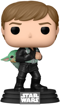 Figurka Funko Pop! Star Wars The Book of Boba Fett Luke Skywalker and Grogu 9 cm (889698686525)