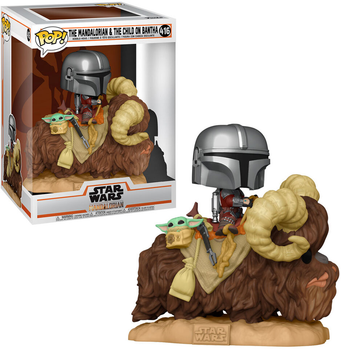 Figurka Funko Pop! Star Wars The Mandalorian and The Child on Banth (889698523738)