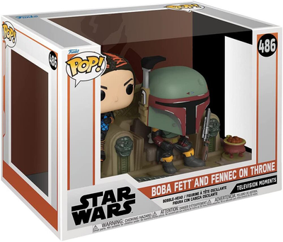 Zestaw figurek Funko Pop! Star Wars Mandalorian Boba Fett and Fennec Shand 2 szt (889698583916)