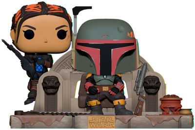 Набір фігурок Funko Pop! Star Wars Mandalorian Boba Fett and Fennec Shand 2 шт (889698583916)