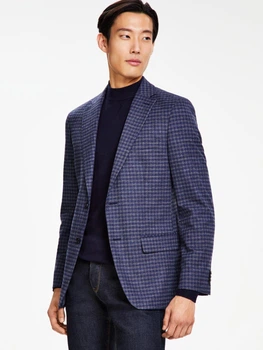 Піджак чоловічий Tommy Hilfiger 145307909 36 Синій/Сірий (1159821736)