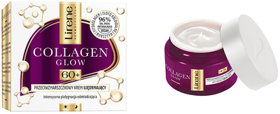 Krem do twarzy przeciwzmarszczkowy Lirene Collagen Glow 50 ml (5900717077577) 