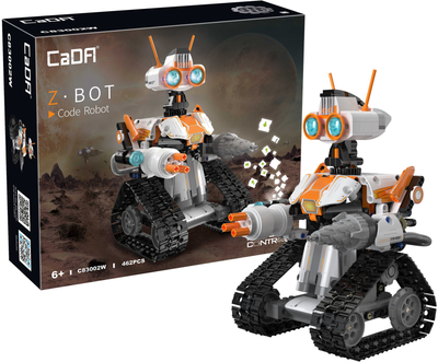 Klocki konstrukcyjne CaDa C83002W Z.BOT Code Robot zdalnie sterowany 462 szt (6948061927765)