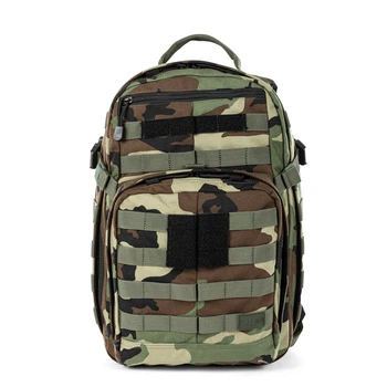 Рюкзак тактичний 5.11 Tactical RUSH 12 2.0 Backpack 24L Woodland (56561WLABR-938)