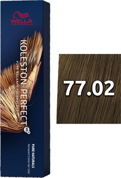 Farba do włosów Wella Professionals Koleston Perfect Me+ Pure Naturals 77/02 Średni Blond trwała 60 ml (3614229721560)