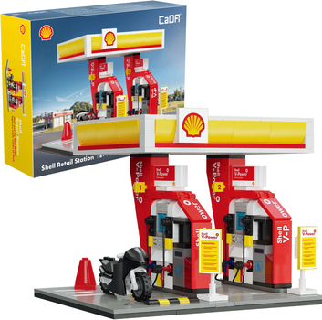 Конструктор CaDa C66028W Shell Retail Station 305 елементів (6948061930246)