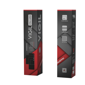 Коврик для мыши Fantech Vigil MP806 (размер 800x300x3 мм) в черном цвете.