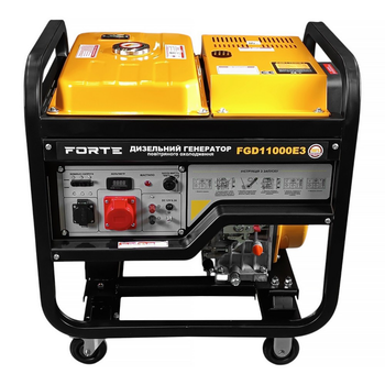 Генератор дизельный 8 кВт Forte FGD 11000E3