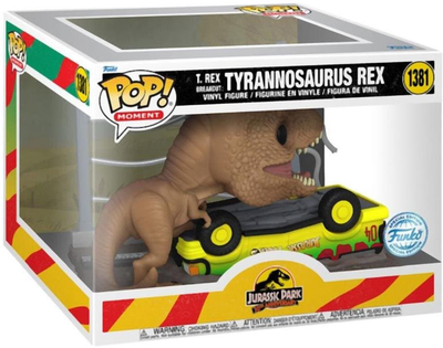 Figurka Funko Pop! Moment Jurassic Park 30th Anniversary T-rex Breakout Tyrannosaurus Rex 16.38 cm (889698713320)